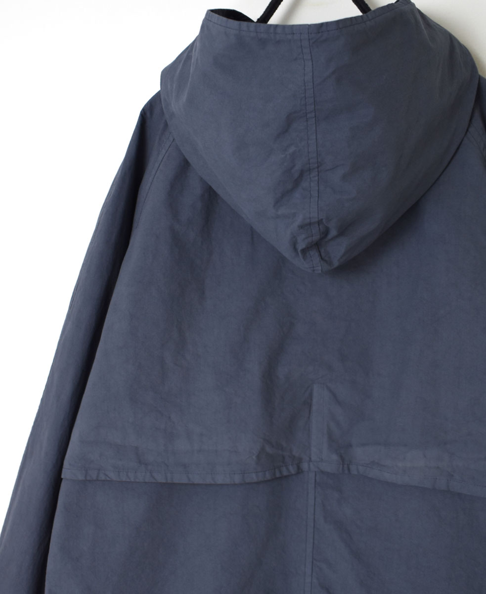 NHT2311TC (コート) LIGHT WEIGHT COTTON OVERDYE HOODED SHORT COAT