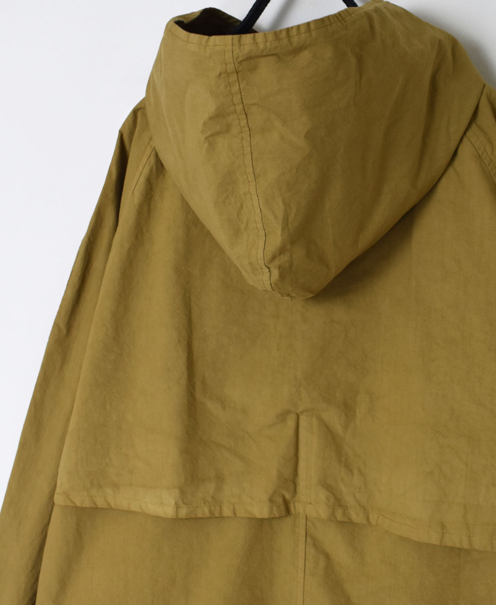 NHT2311TC (コート) LIGHT WEIGHT COTTON OVERDYE HOODED SHORT COAT