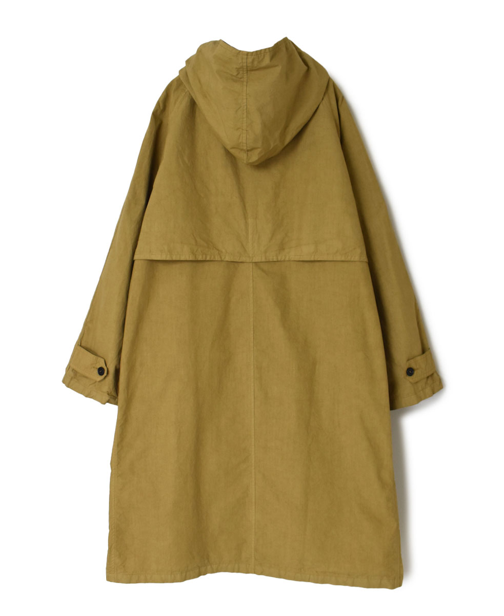 NHT2402TC (コート) LIGHT WEIGHT COTTON OVERDYE HOODED COAT