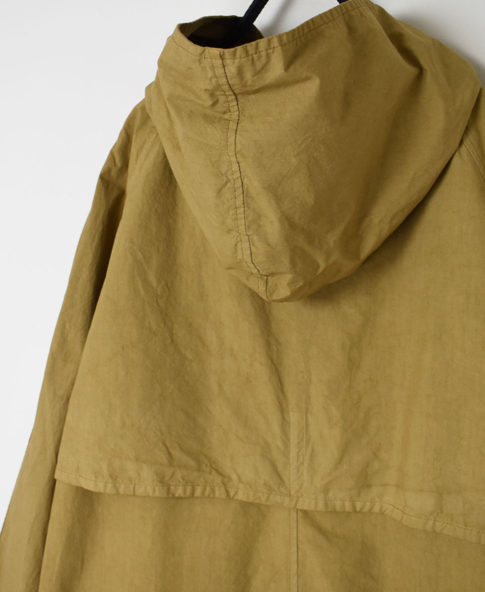 NHT2402TC (コート) LIGHT WEIGHT COTTON OVERDYE HOODED COAT