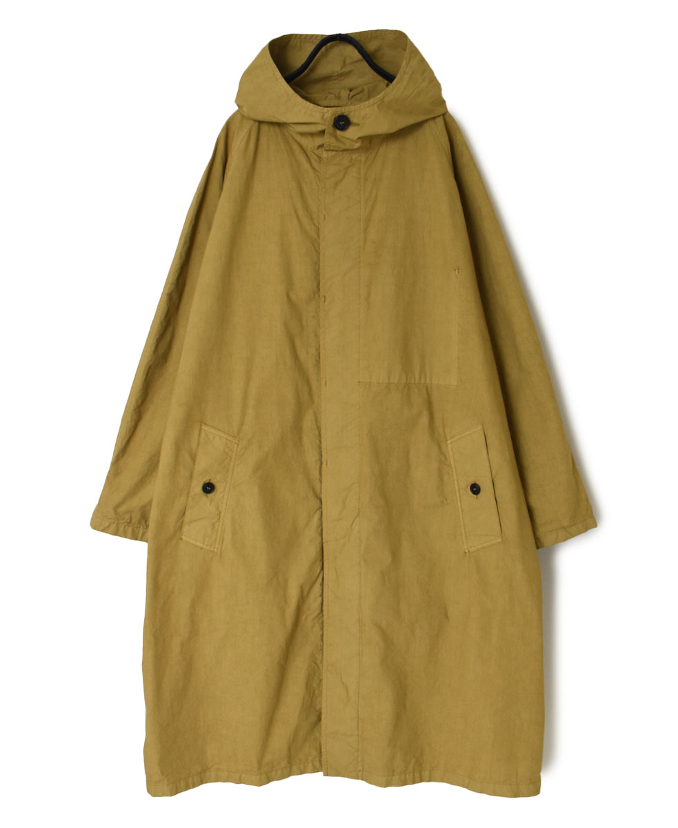 NHT2402TC (コート) LIGHT WEIGHT COTTON OVERDYE HOODED COAT