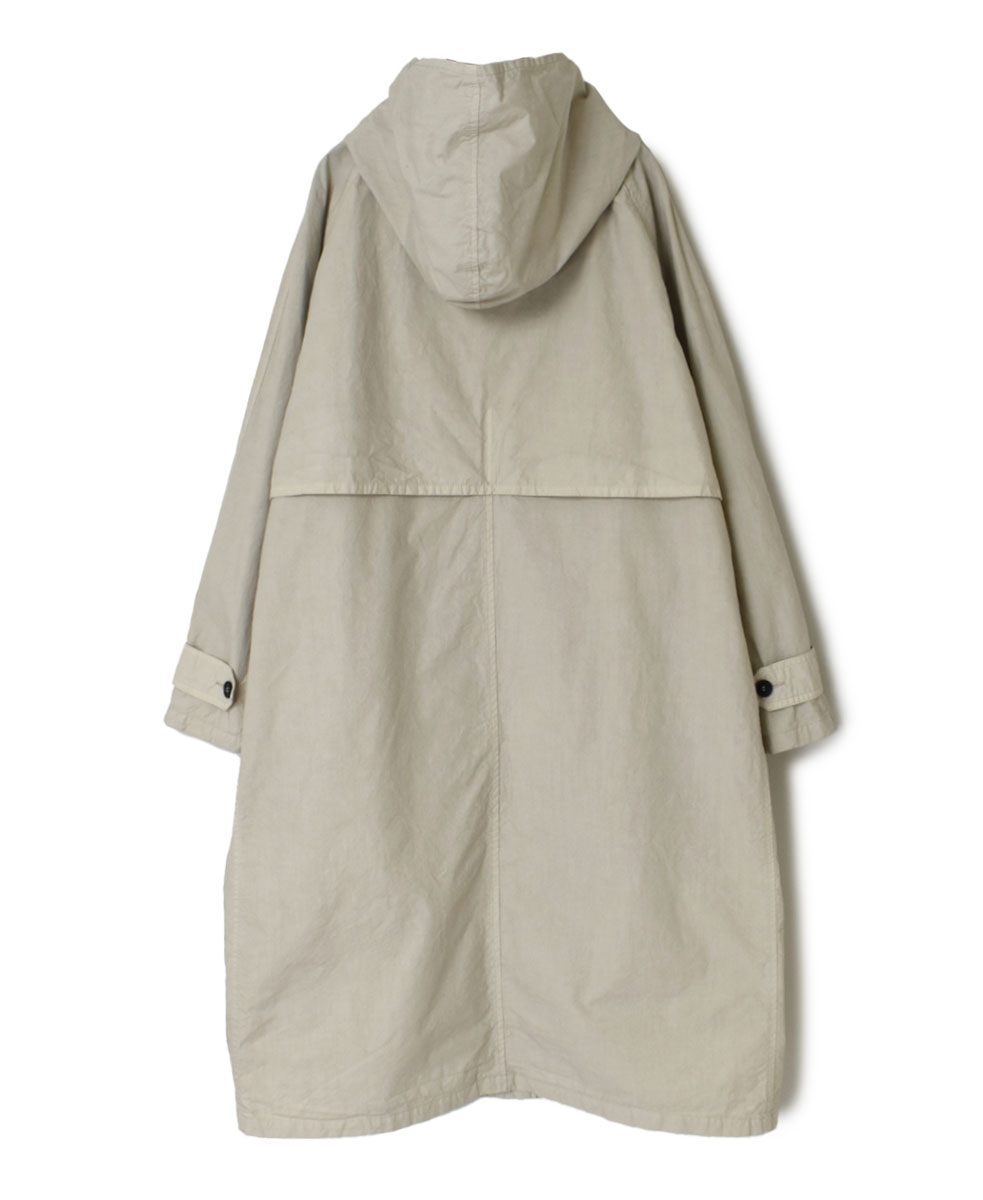 NHT2402TC (コート) LIGHT WEIGHT COTTON OVERDYE HOODED COAT