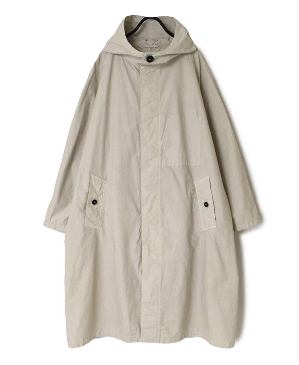 NHT2402TC (コート) LIGHT WEIGHT COTTON OVERDYE HOODED COAT