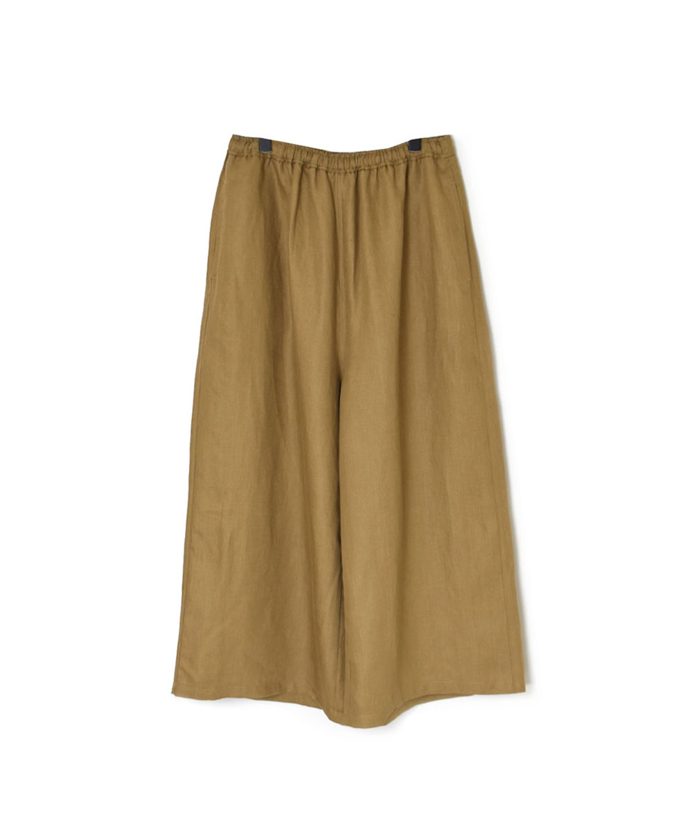 GNMDS2062LT (パンツ) LINEN TWILL WIDE EASY PANTS