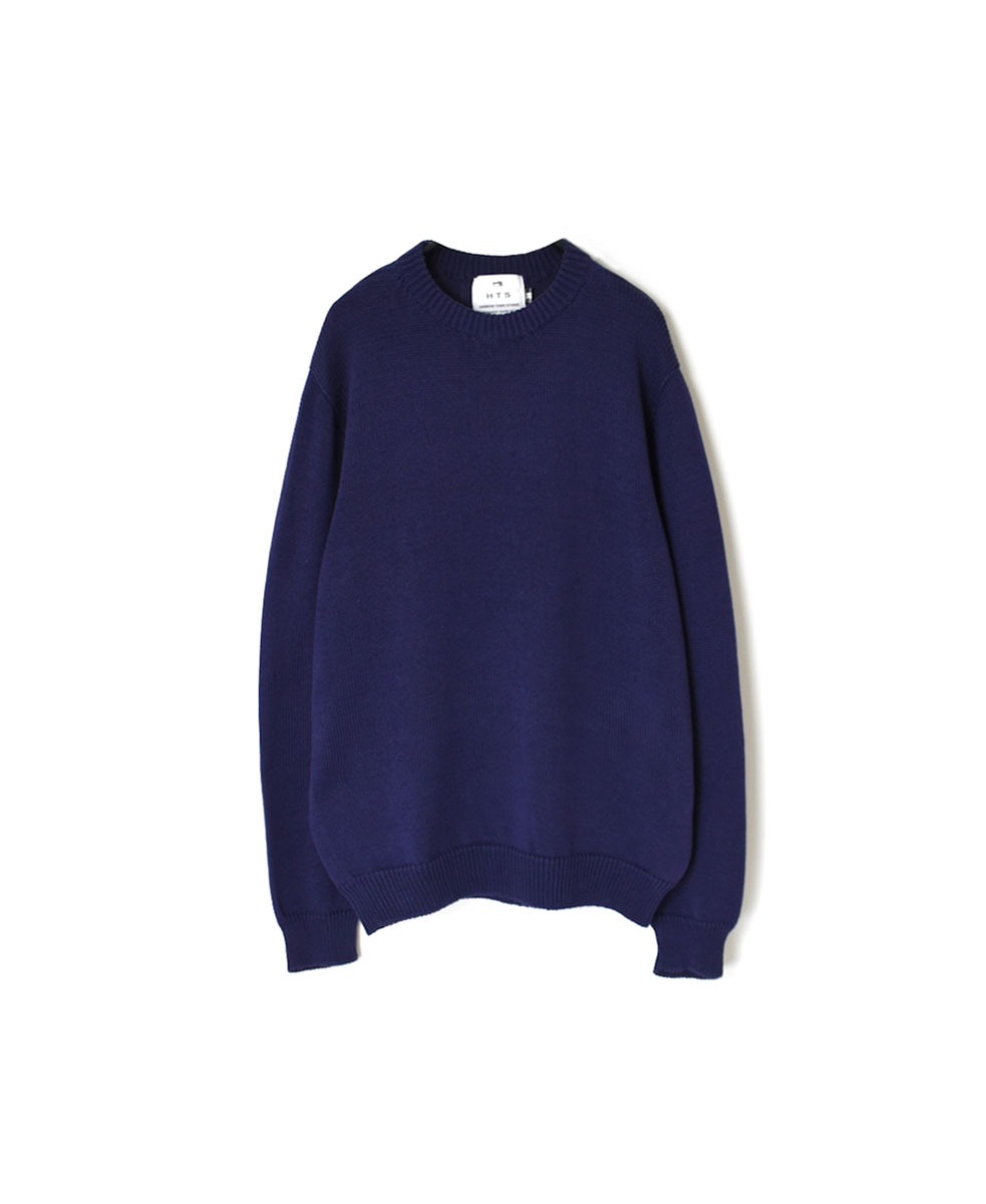 CHT2401(ニット) SADDLE SHOULDER CREW NECK PULLOVER