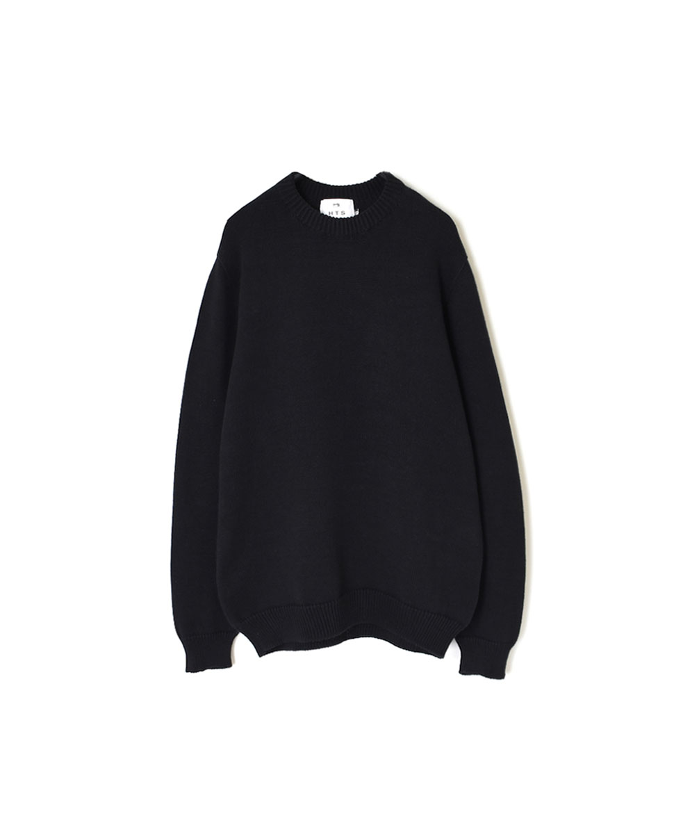 CHT2401(ニット) SADDLE SHOULDER CREW NECK PULLOVER