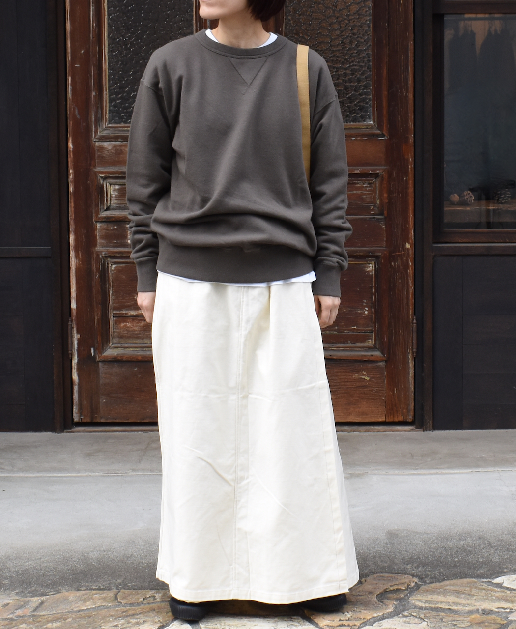 GNAM2354 (キュロット) BACK SATIN WRAP CULOTTES