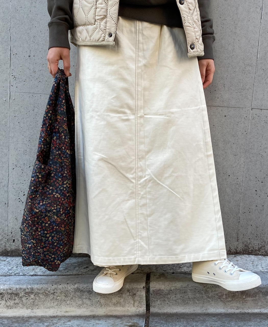 GNAM2354 (キュロット) BACK SATIN WRAP CULOTTES