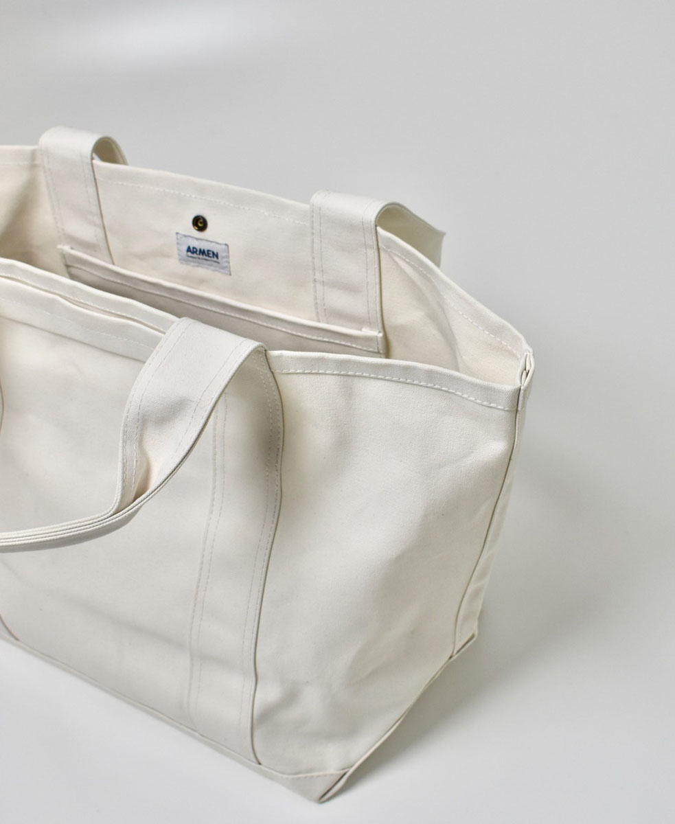 PNAM1350 (バッグ) 14oz COTTON CANVAS 2WAY INSIDE DOUBLE POCKET MEDIUM TOTE BAG