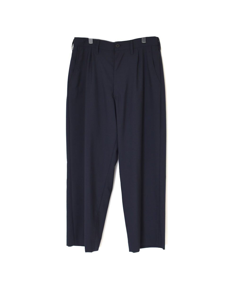 GMDSH2401TW (パンツ) TROPICAL WOOL ONE-TUCK TROUSERS