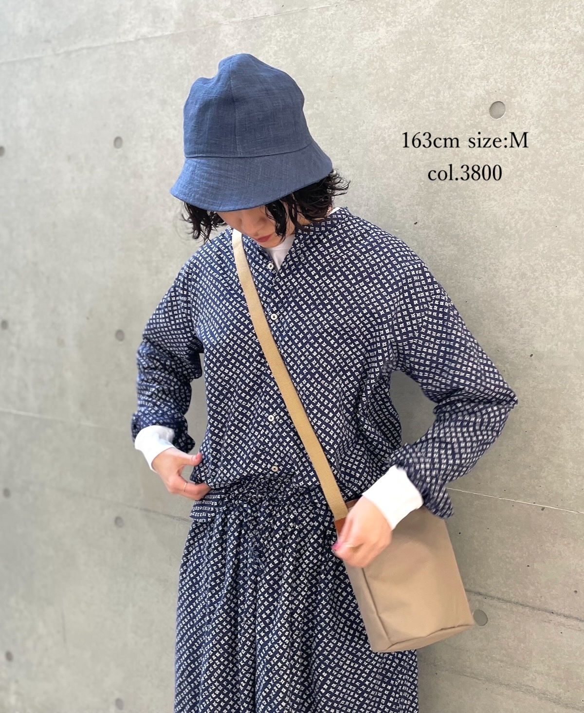 PHAM2402 (帽子) LINEN METRO HAT