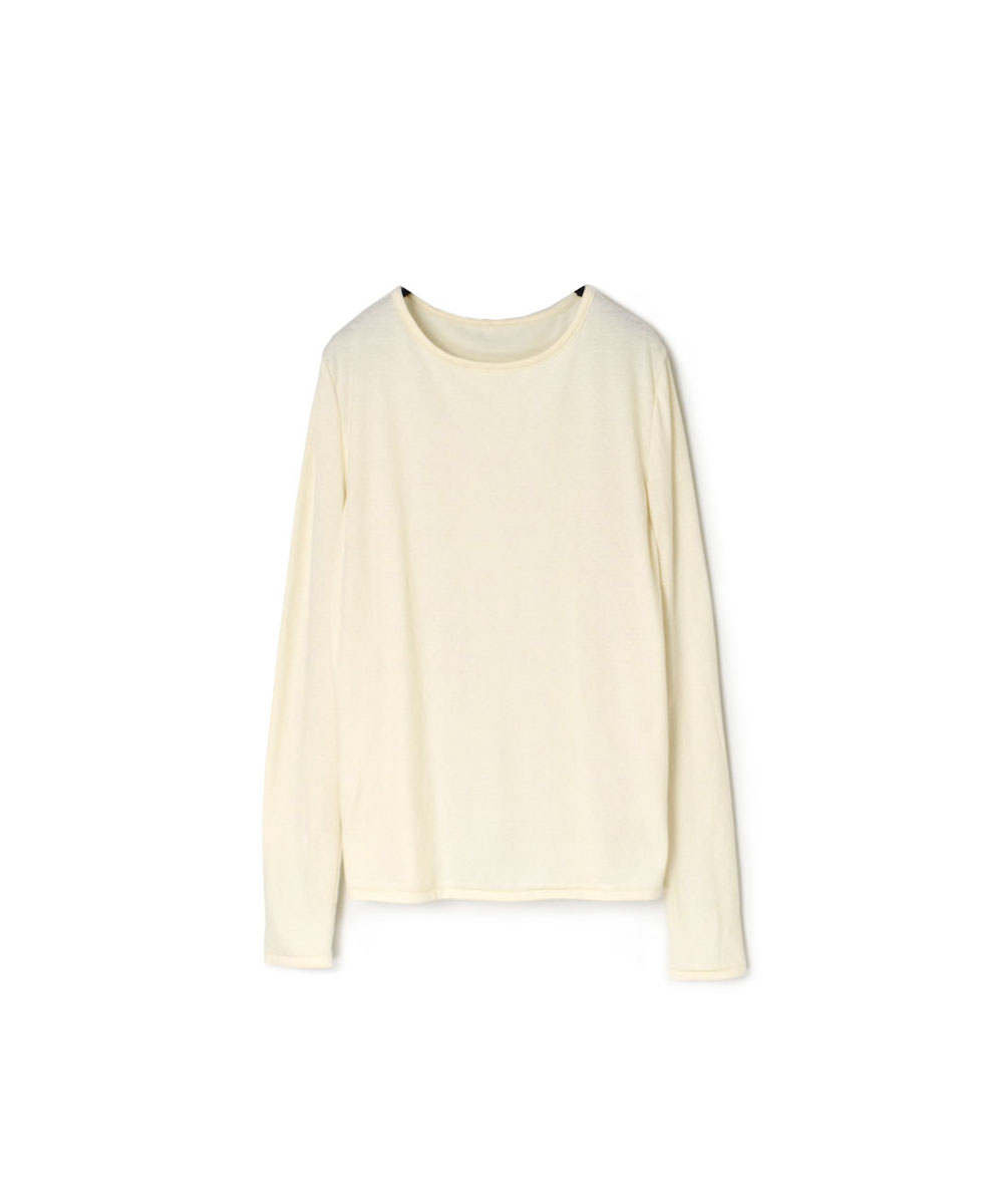 GNMDS24001(Tシャツ) 40/1 SINGLE JERSEY LONG/SL CREW NECK T-SHIRT