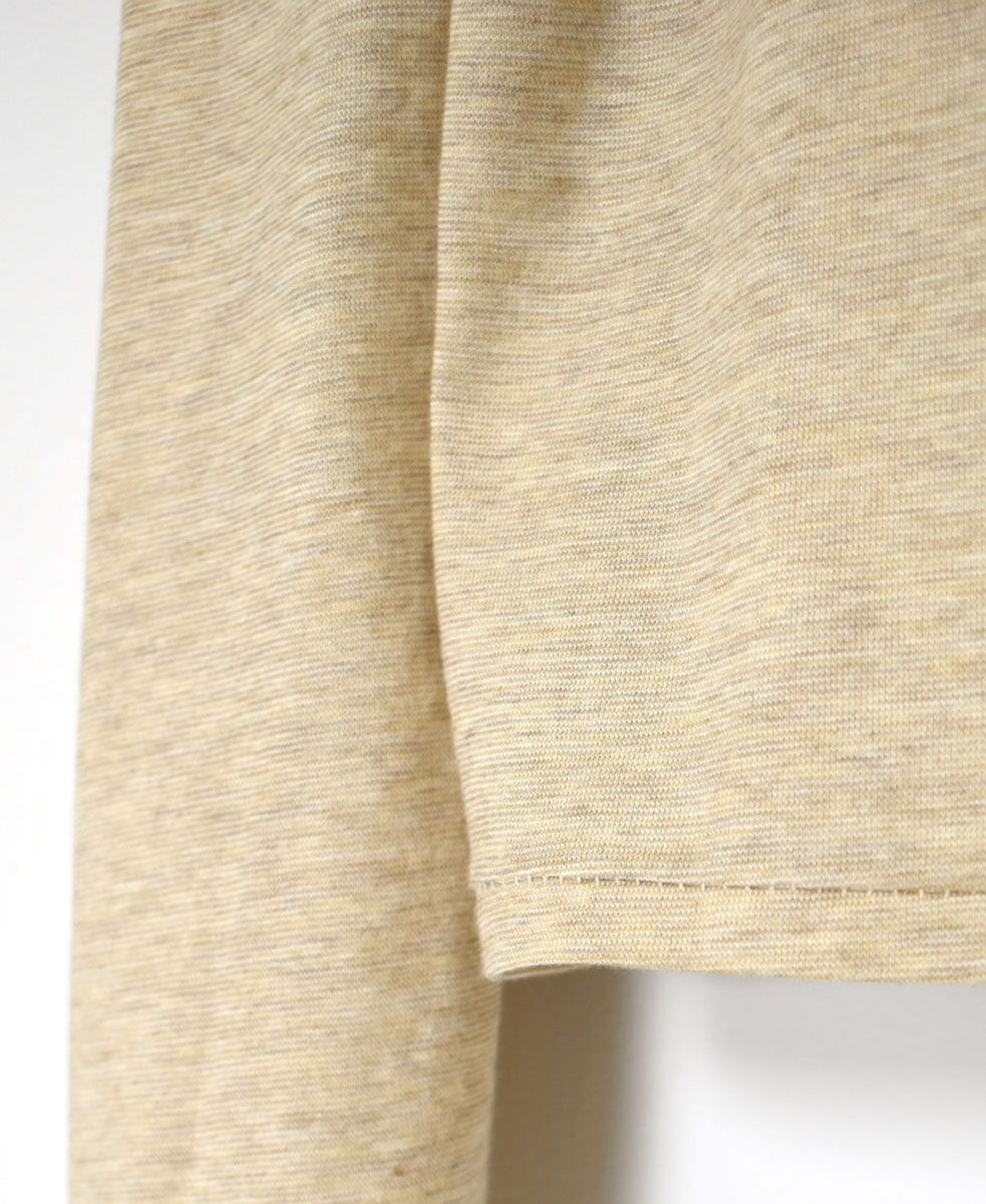 GNMDS24001(Tシャツ) 40/1 SINGLE JERSEY LONG/SL CREW NECK T-SHIRT