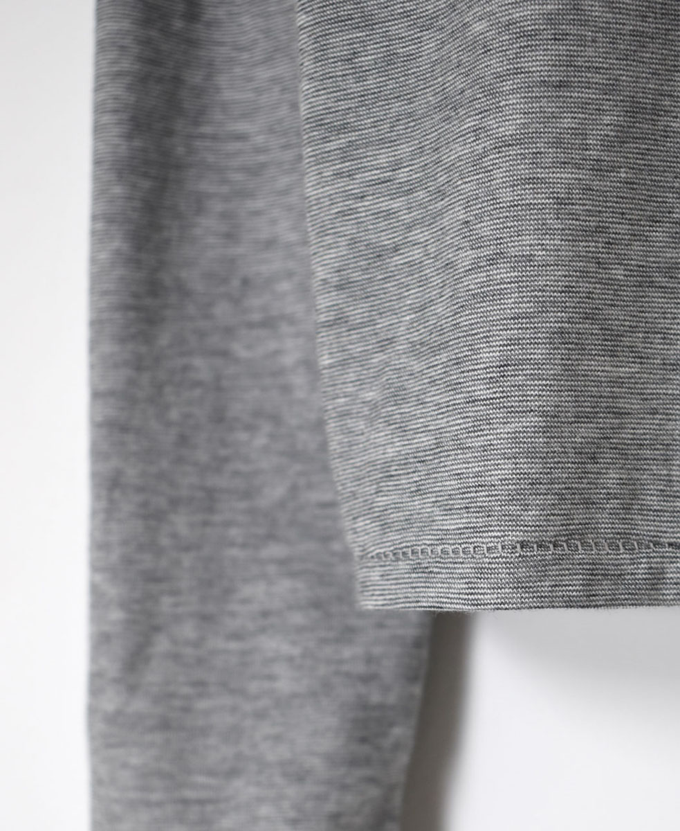 GNMDS24001(Tシャツ) 40/1 SINGLE JERSEY LONG/SL CREW NECK T-SHIRT