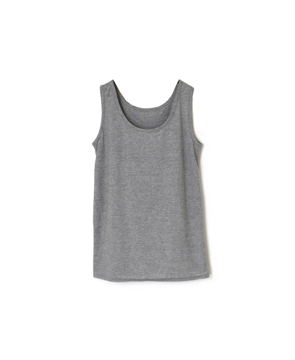 GNMDS24002(タンクトップ) 40/1SZ SINGLE JERSEY U-NECK 2WAY TANK TOP