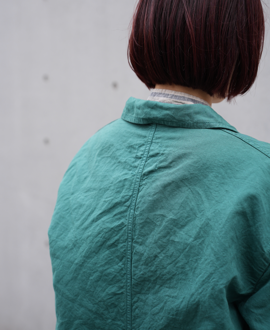 ISNAM2401 (ジャケット) LINEN / COTTON (OVERDYE) AUTHENTIC WORK JACKET