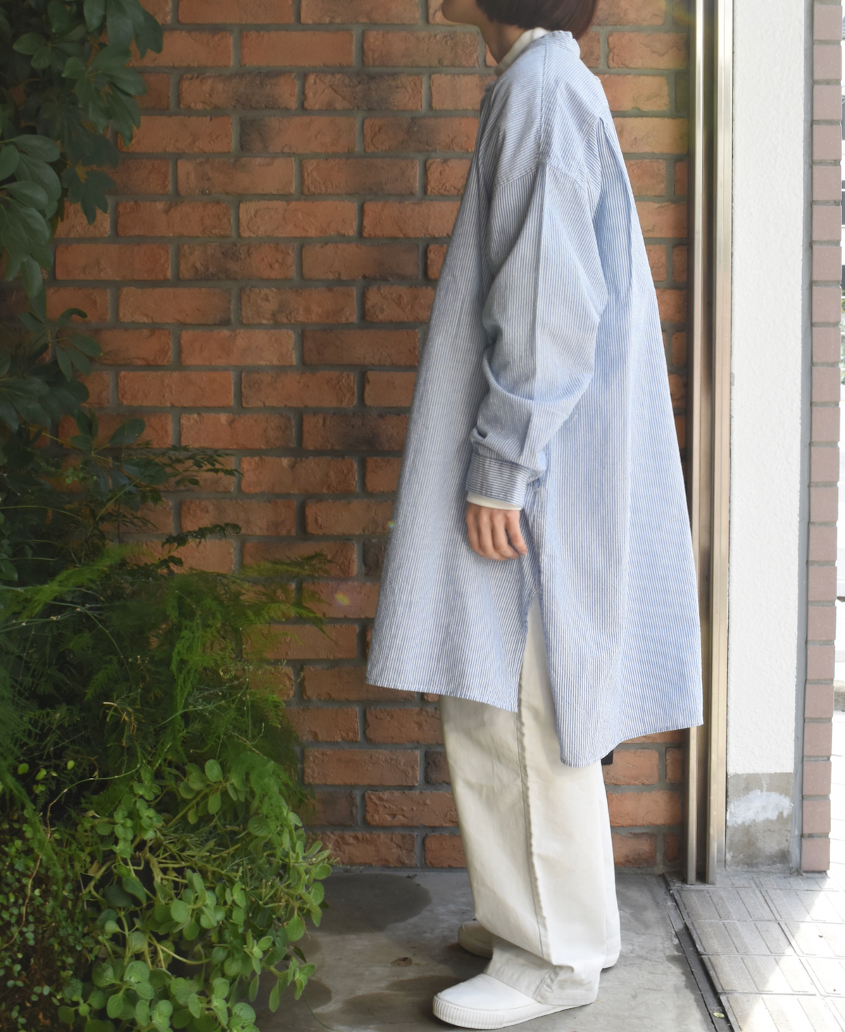 ADNAM2102 (パンツ) LIGHT WEIGHT HERRINGBONE (OVERDYE) CARPENTER PANTS