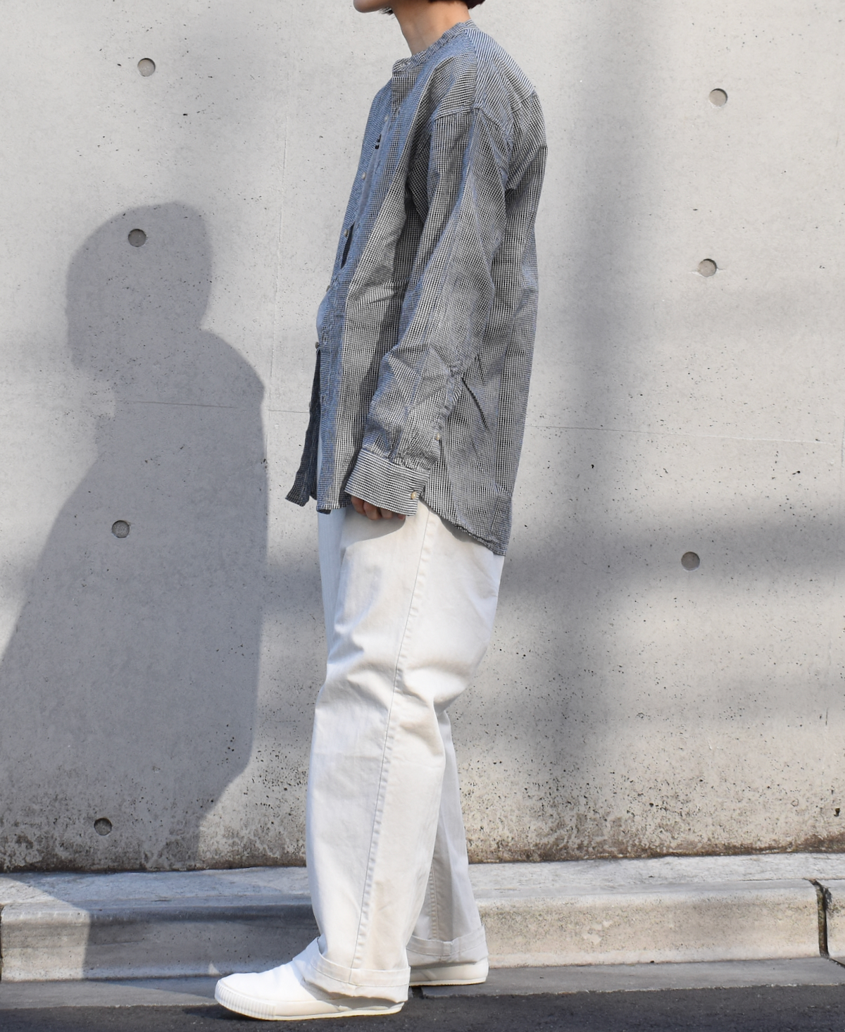 ADNAM2102 (パンツ) LIGHT WEIGHT HERRINGBONE (OVERDYE) CARPENTER PANTS