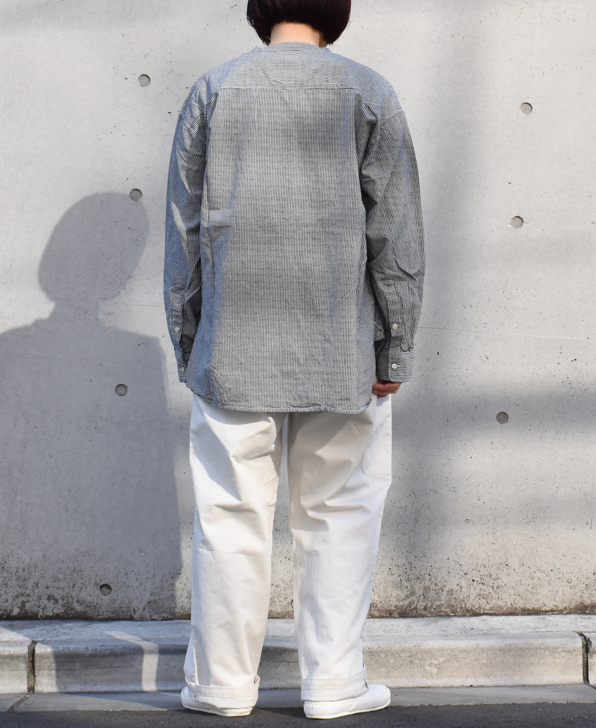 ADNAM2102 (パンツ) LIGHT WEIGHT HERRINGBONE (OVERDYE) CARPENTER PANTS