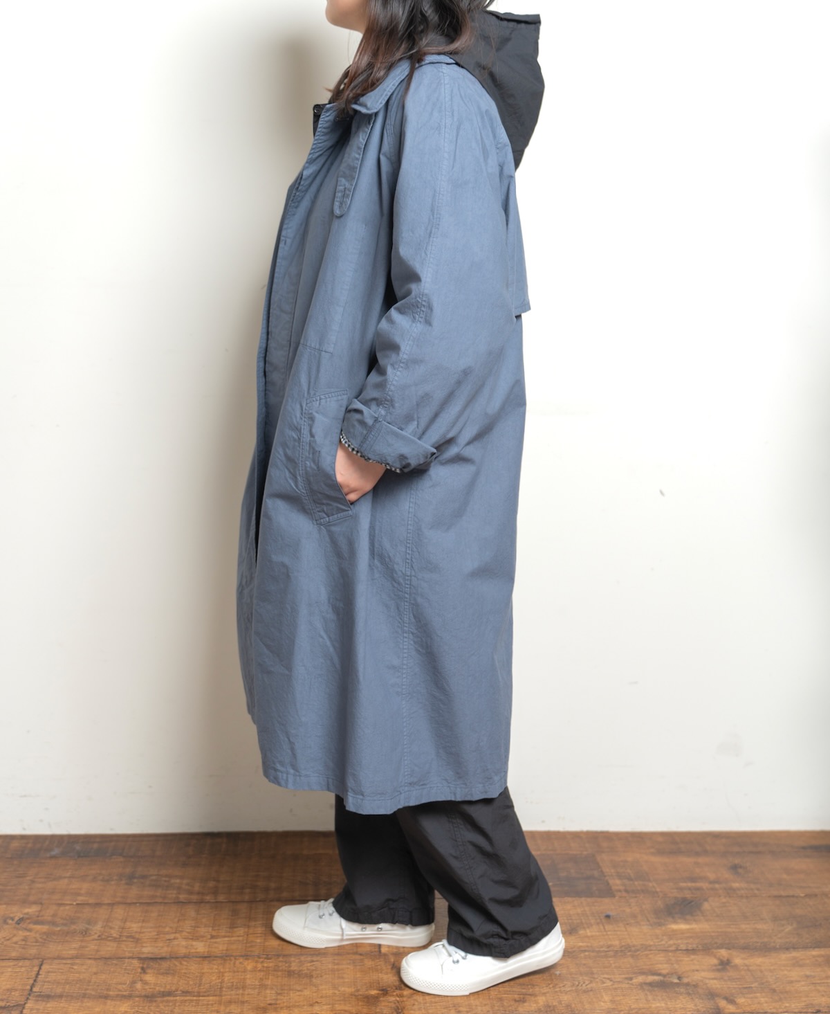 NHT2401TC (コート) LIGHT WEIGHT COTTON OVERDYE BALMACAAN COAT