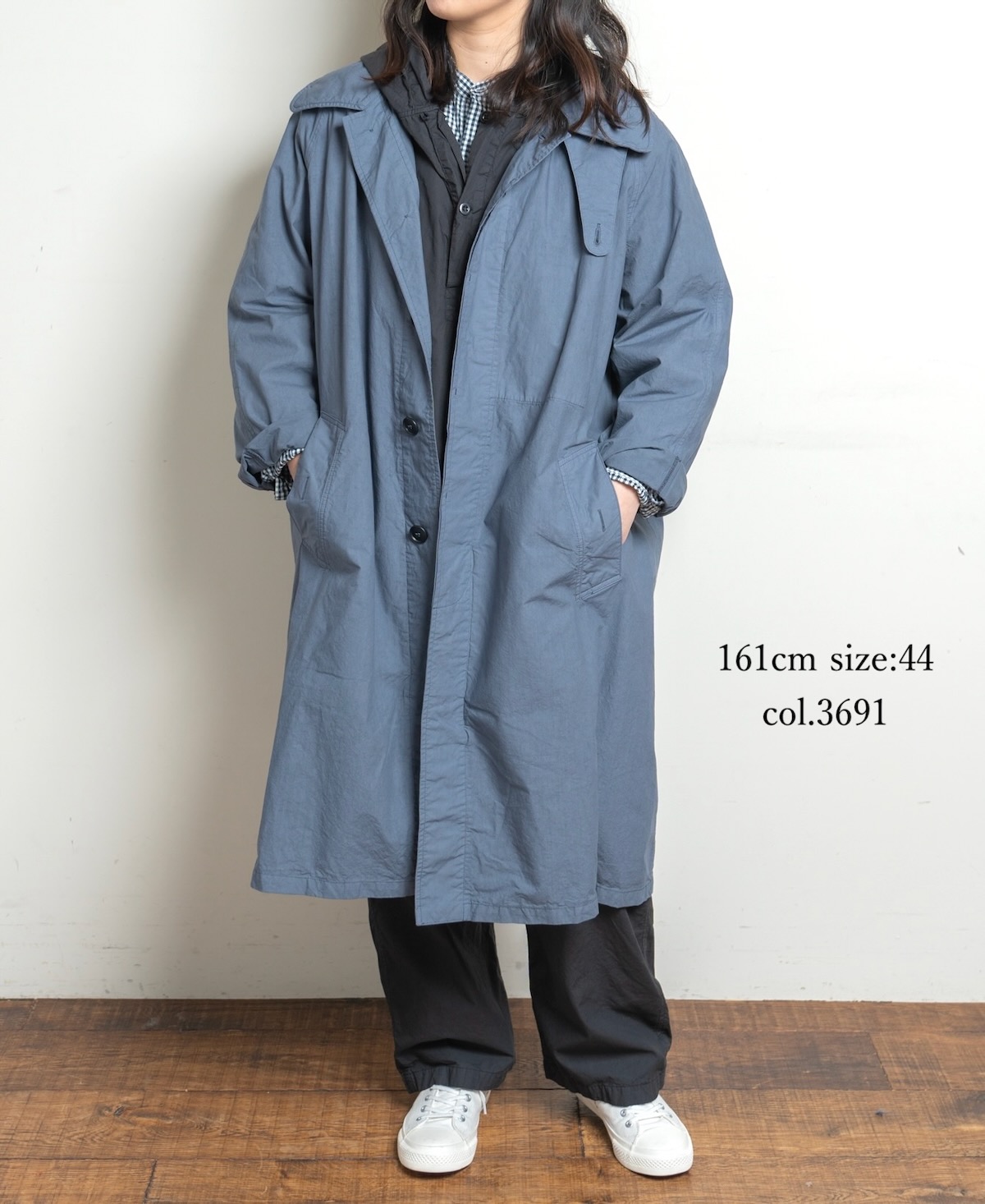 NHT2401TC (コート) LIGHT WEIGHT COTTON OVERDYE BALMACAAN COAT