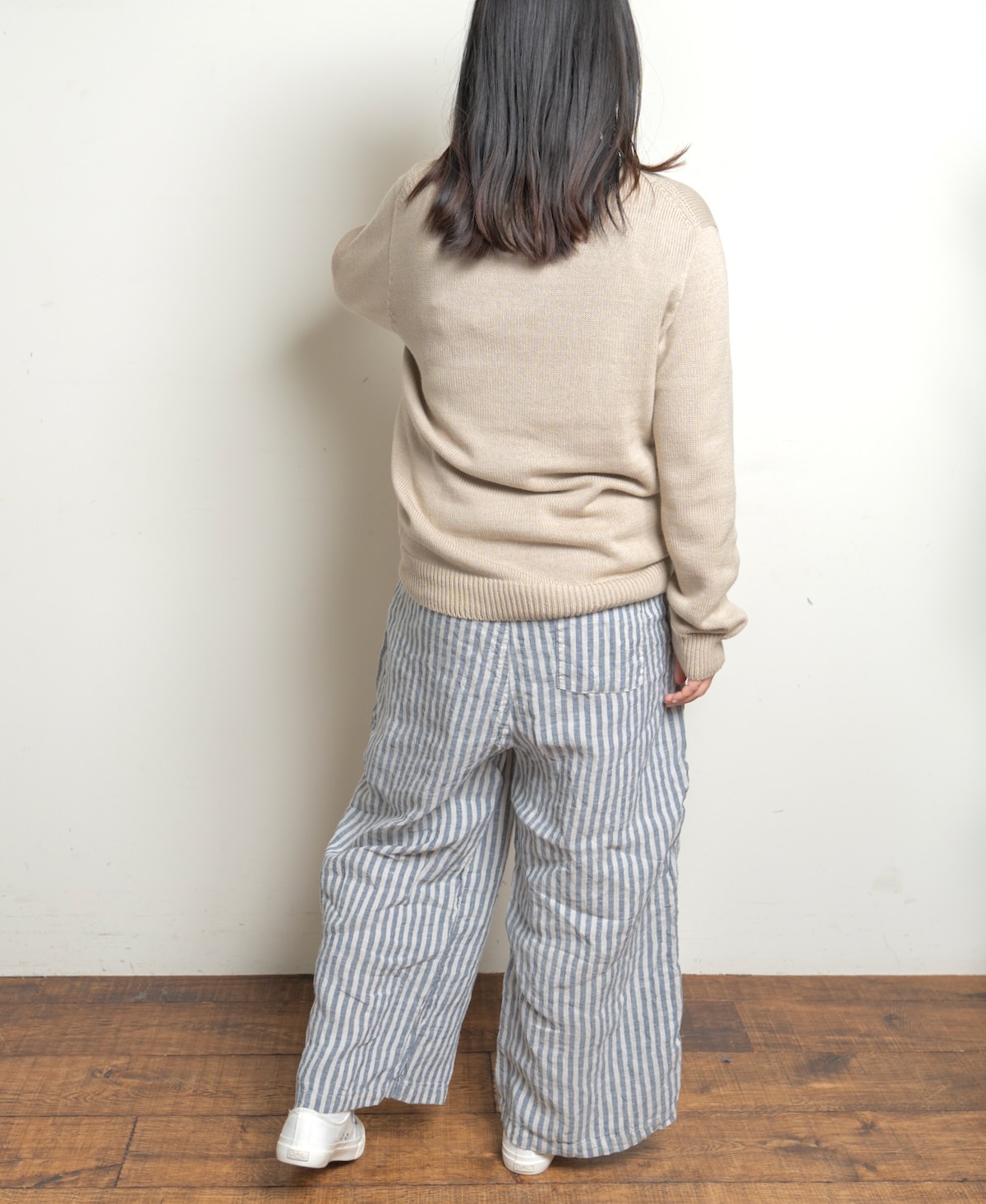 CHT2401(ニット) SADDLE SHOULDER CREW NECK PULLOVER