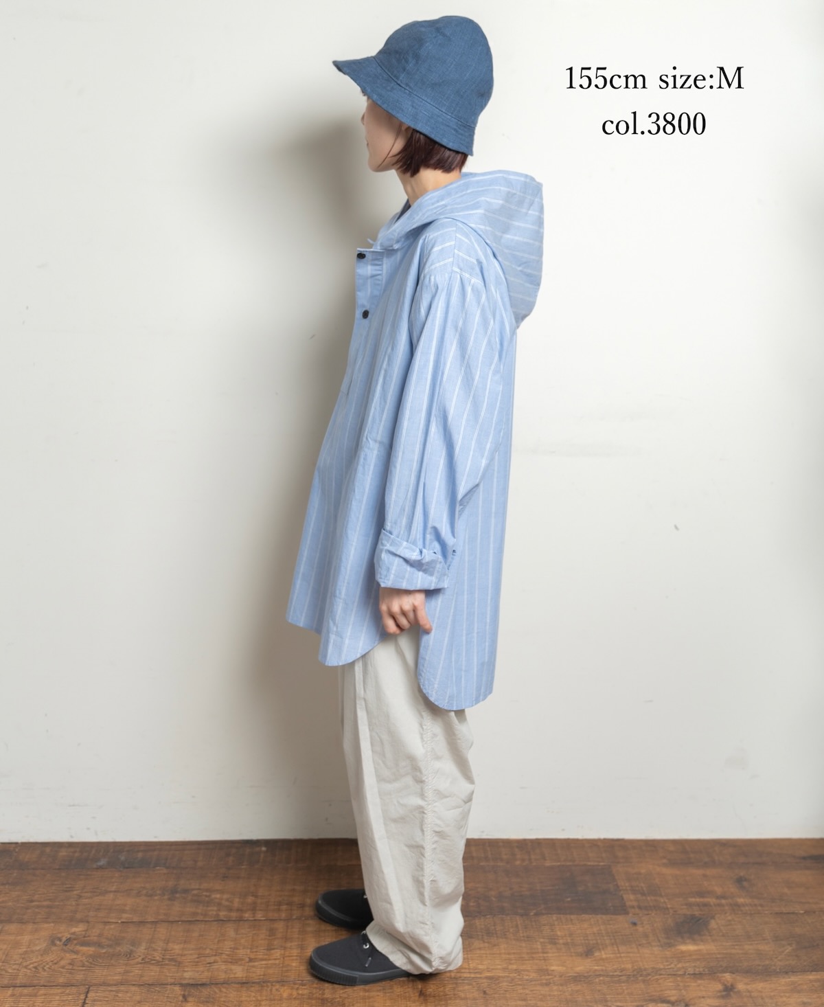 PHAM2402 (帽子) LINEN METRO HAT