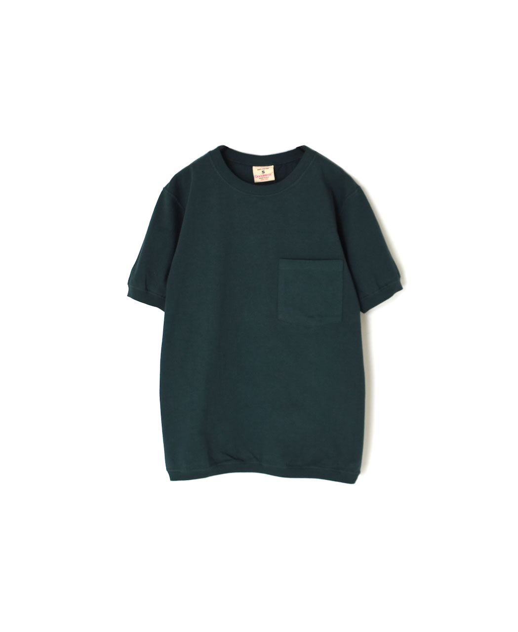 NGT9801P (Tシャツ) CREW NECK S/SL POCKET-T CUFF AND HEM RIB