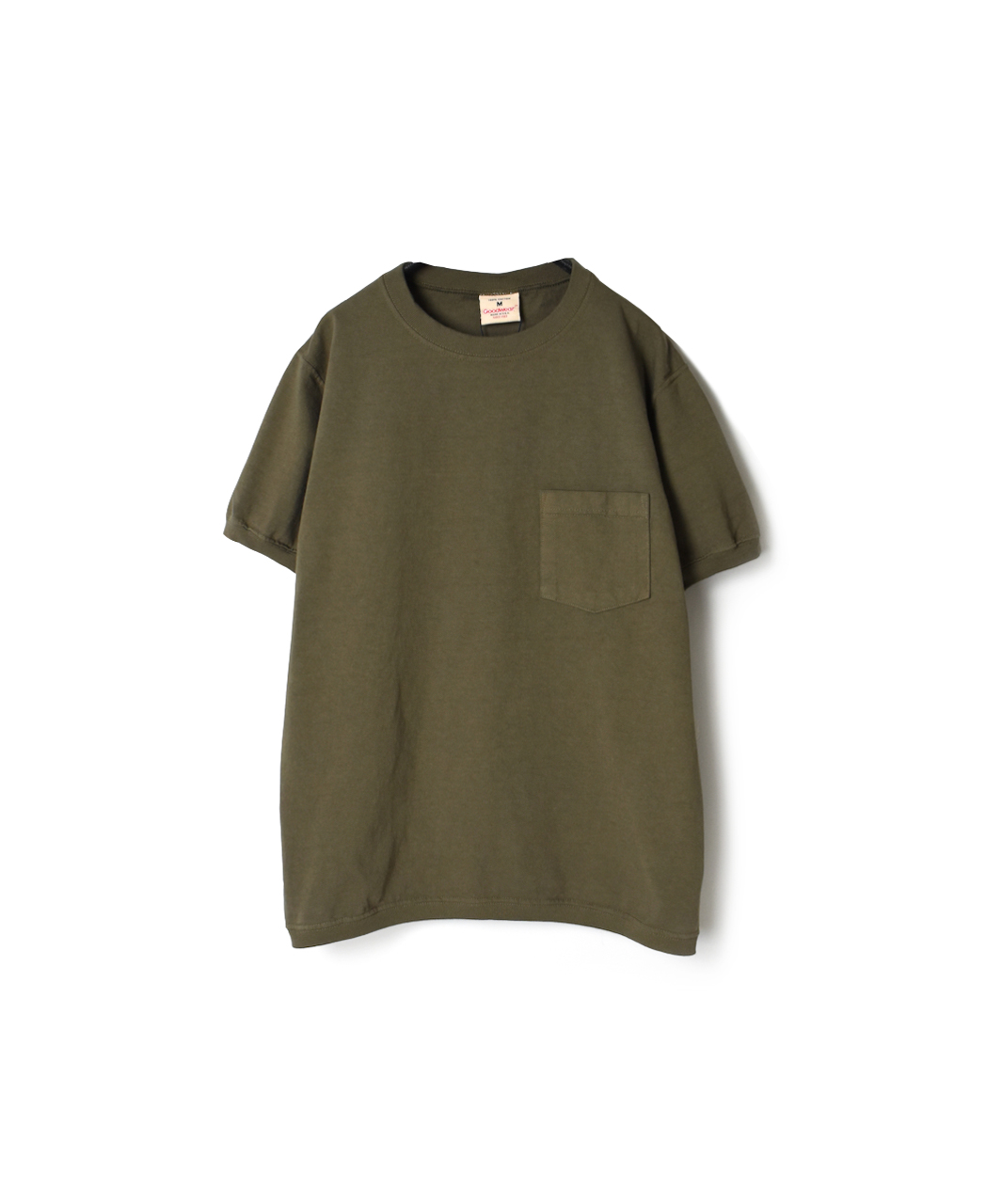 NGT9801P (Tシャツ) CREW NECK S/SL POCKET-T CUFF AND HEM RIB