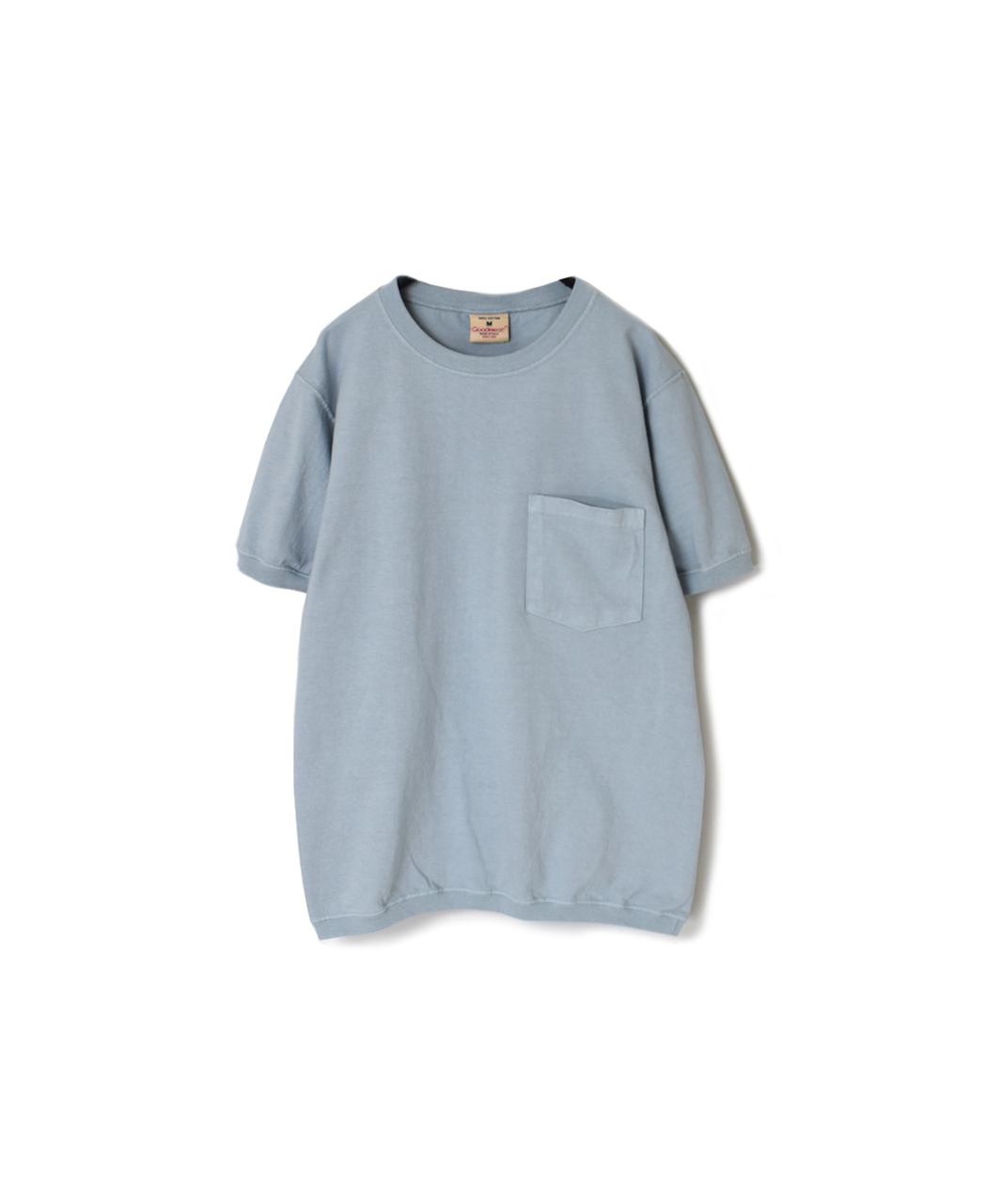 NGT9801P (Tシャツ) CREW NECK S/SL POCKET-T CUFF AND HEM RIB