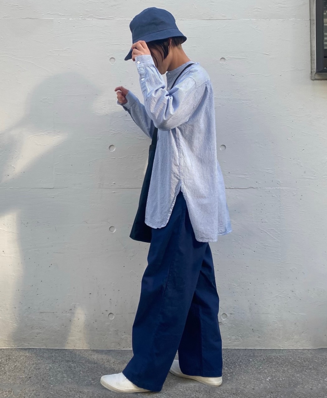 ADNAM2102 (パンツ) LIGHT WEIGHT HERRINGBONE (OVERDYE) CARPENTER PANTS