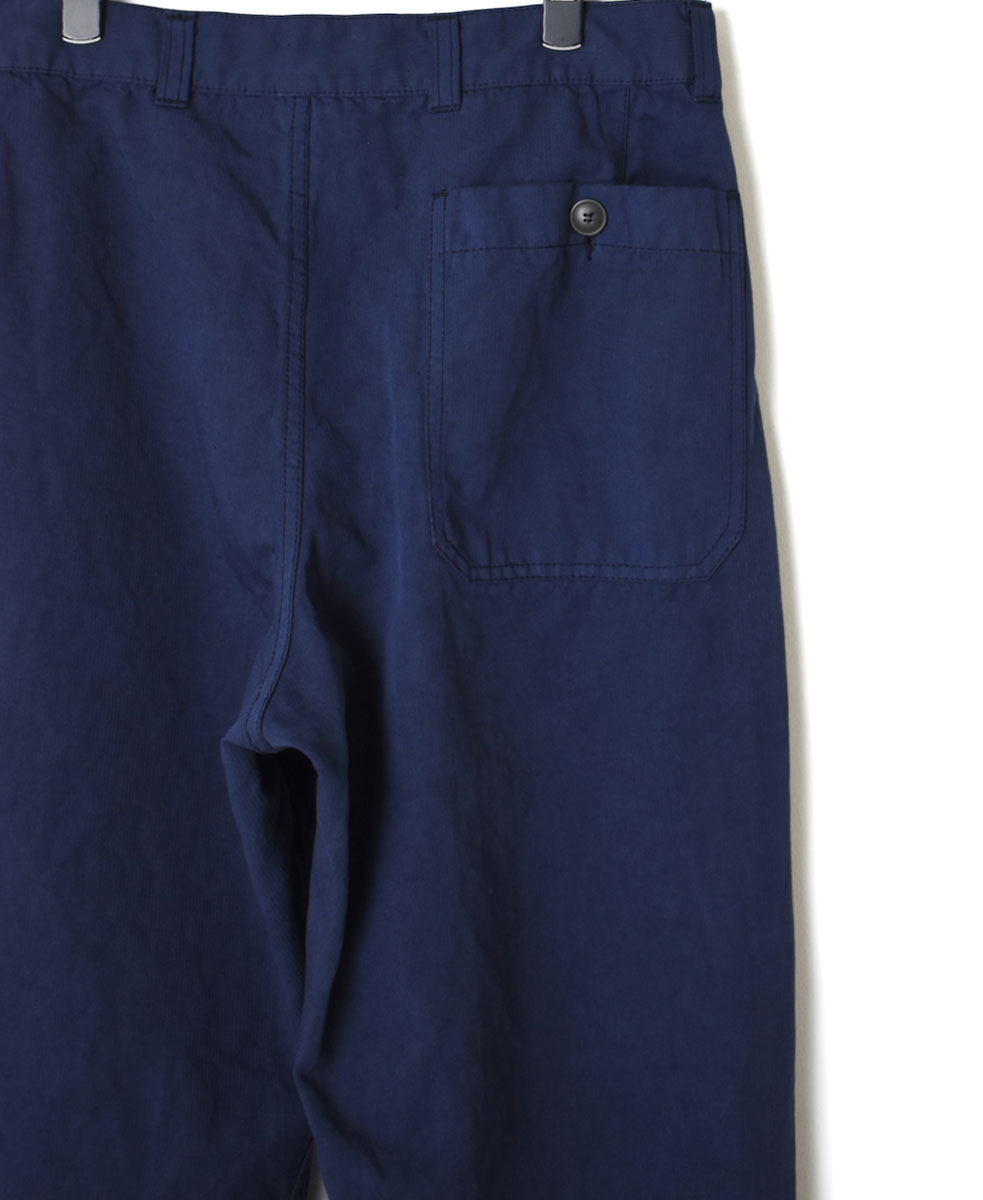 NAM1203KCL (パンツ) COTTON LINEN ONE-TUCK PANTS