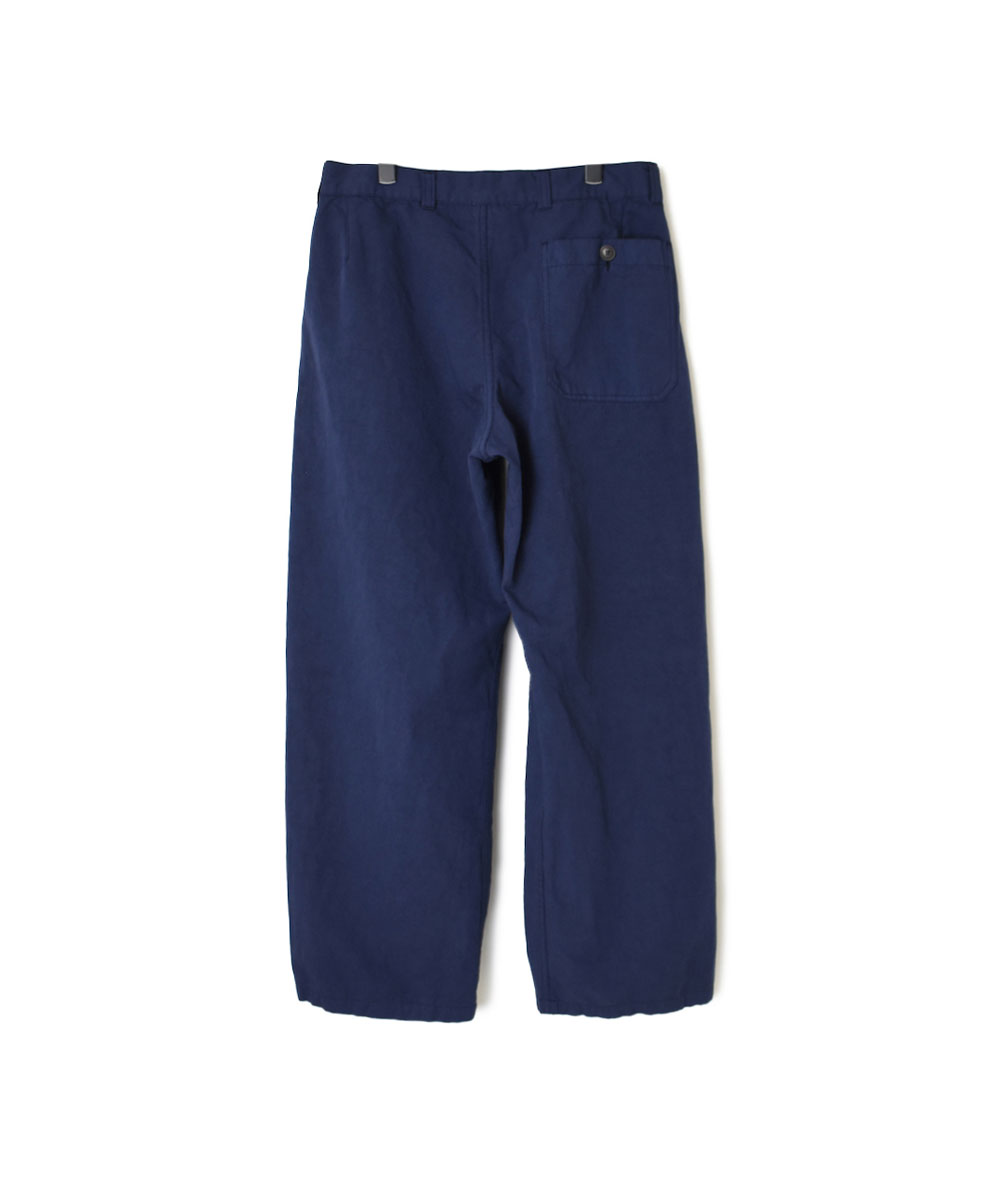 NAM1203KCL (パンツ) COTTON LINEN ONE-TUCK PANTS