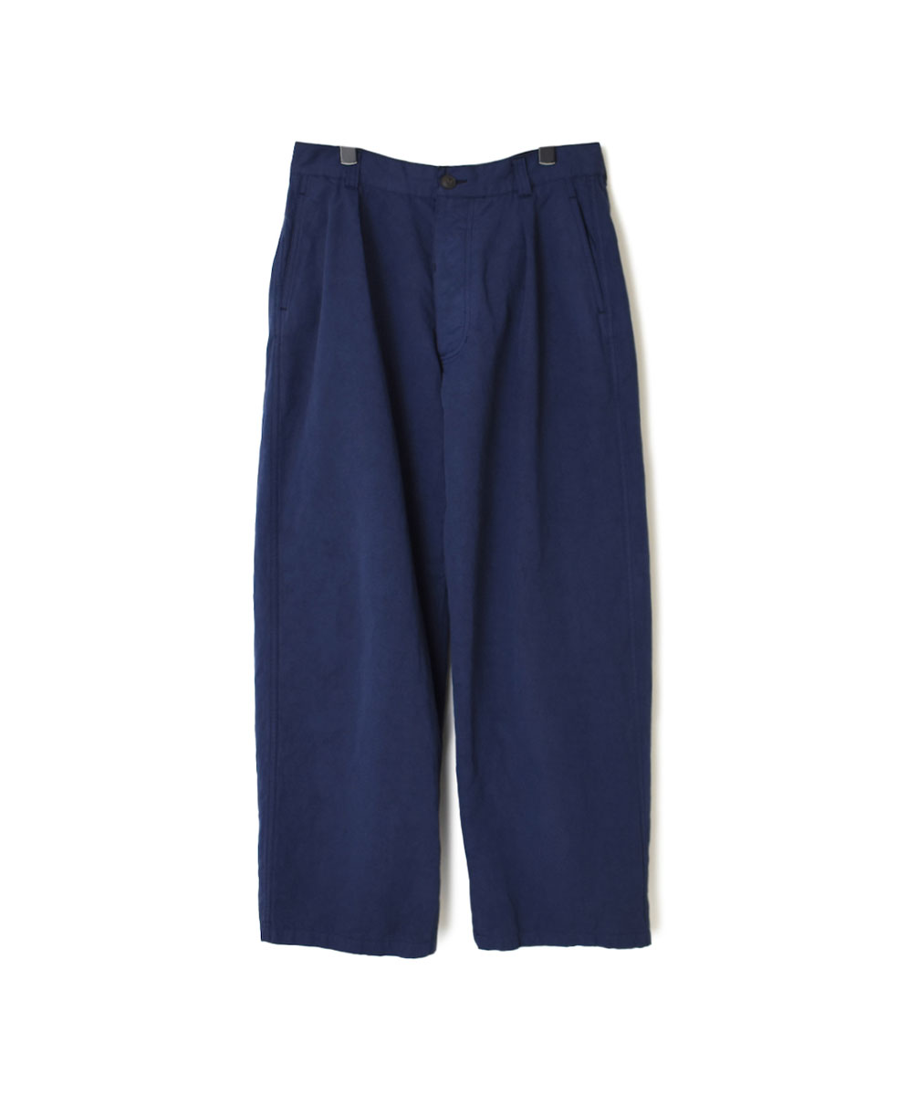 NAM1203KCL (パンツ) COTTON LINEN ONE-TUCK PANTS