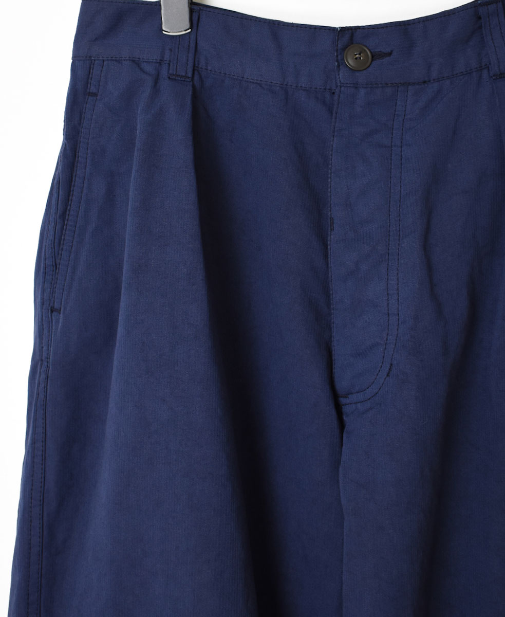 NAM1203KCL (パンツ) COTTON LINEN ONE-TUCK PANTS