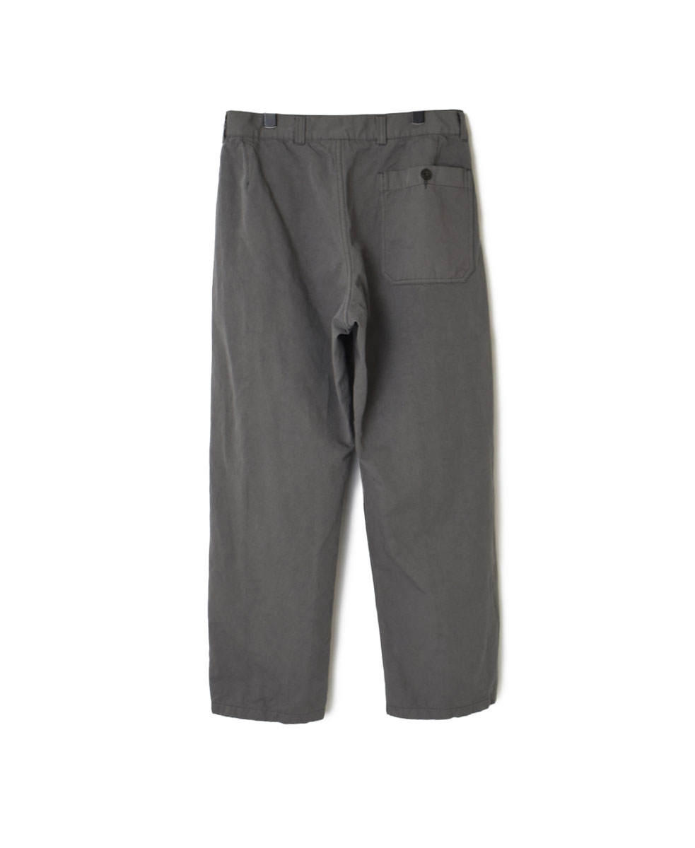 NAM1203KCL (パンツ) COTTON LINEN ONE-TUCK PANTS