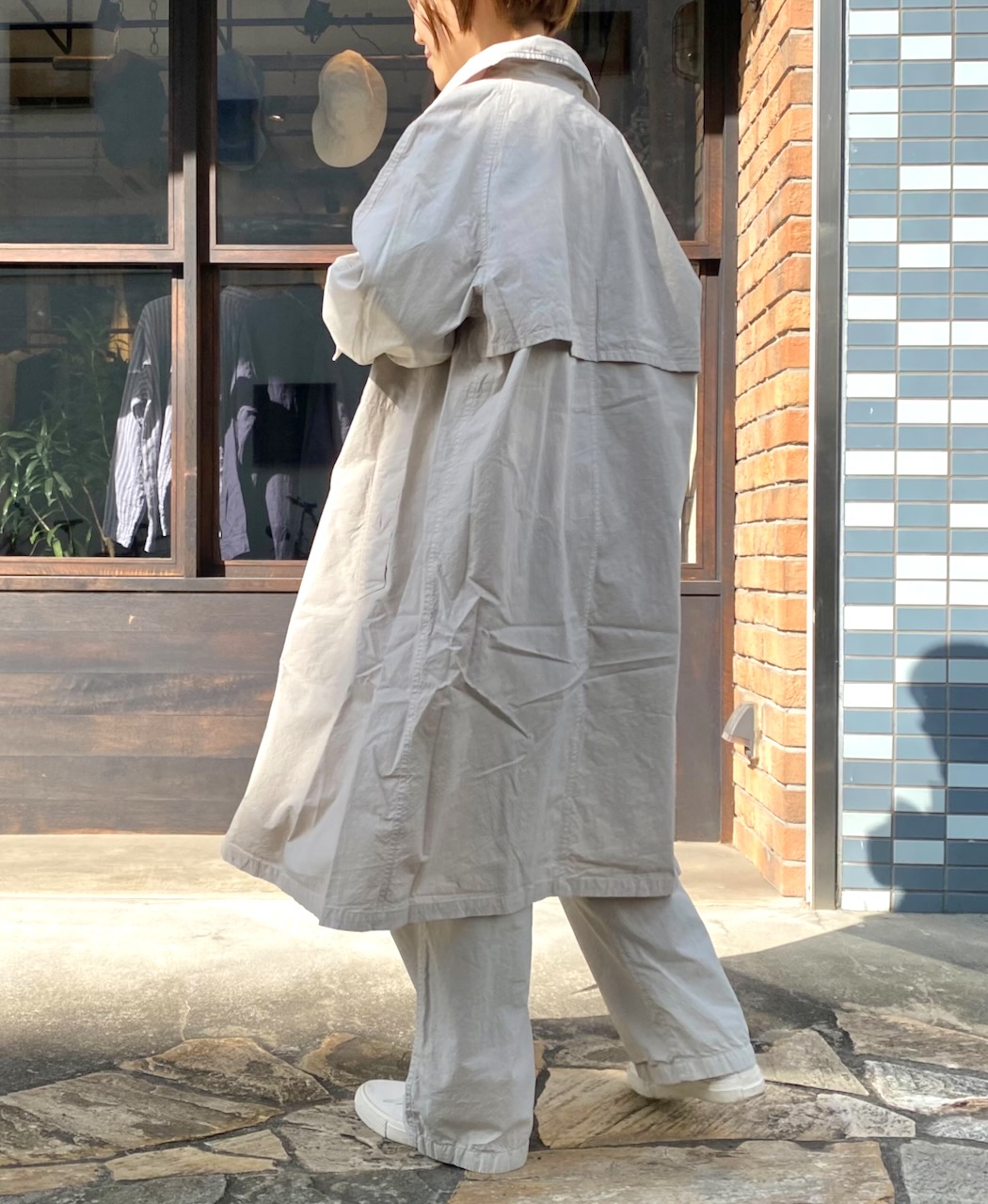 NHT2401TC (コート) LIGHT WEIGHT COTTON OVERDYE BALMACAAN COAT