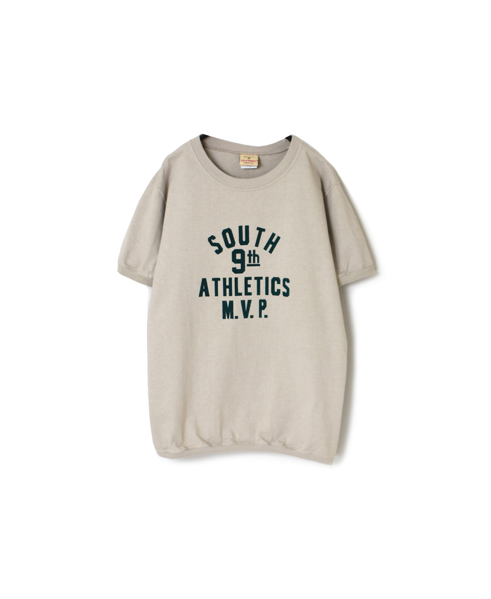 NGT9801(Tシャツ) 2724 "SOUTH 9TH"CREW-NECK S/SL TEE CUFF&HEM RIB