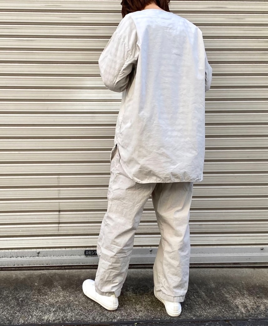 INHT2203CP (シャツ) 60'S COTTON POPLIN HENLEY NECK SHIRT