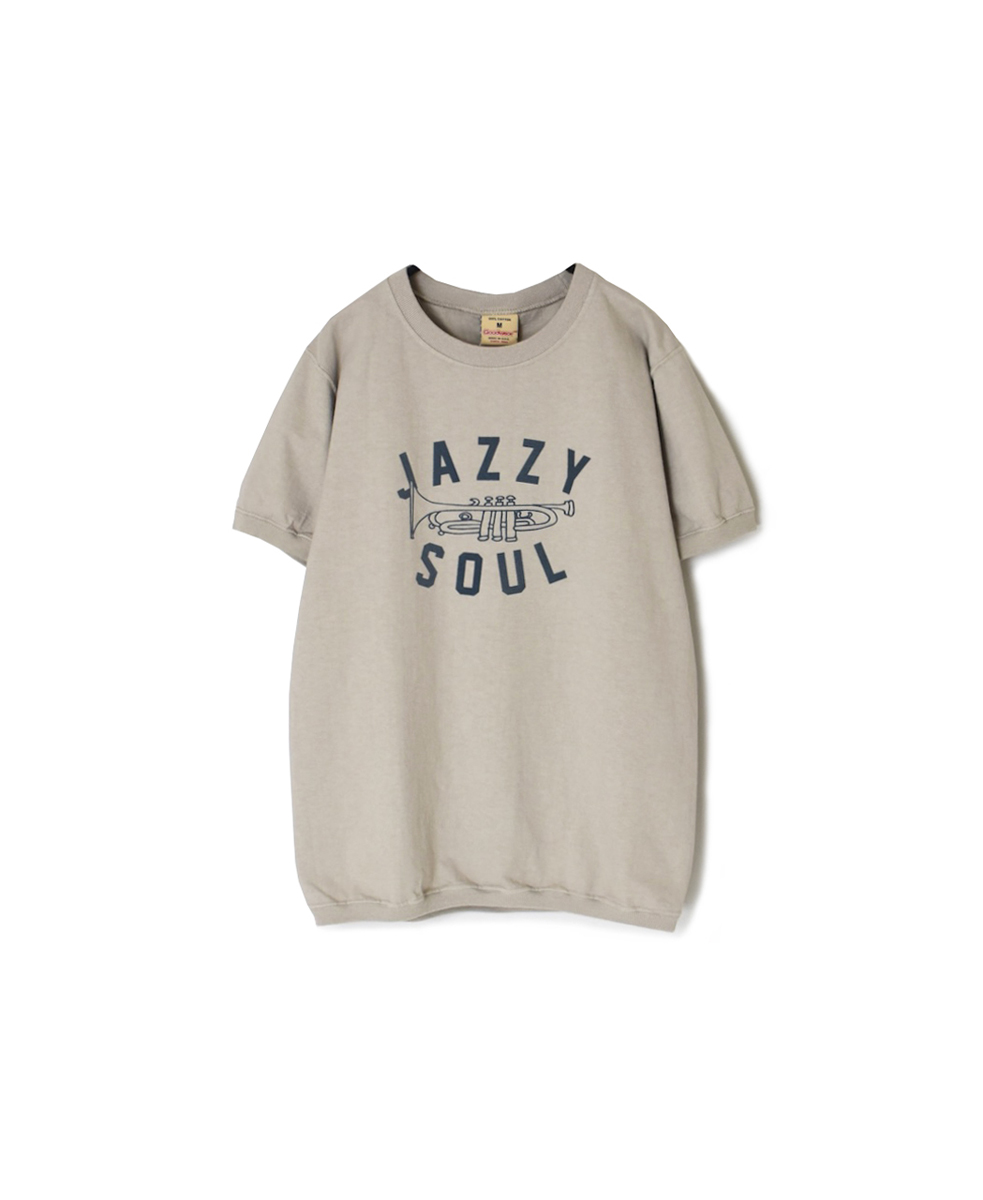 NGT9801(Tシャツ) 2094 "JAZZY 18" CREW-NECK S/SL TEE CUFF&HEM RIB