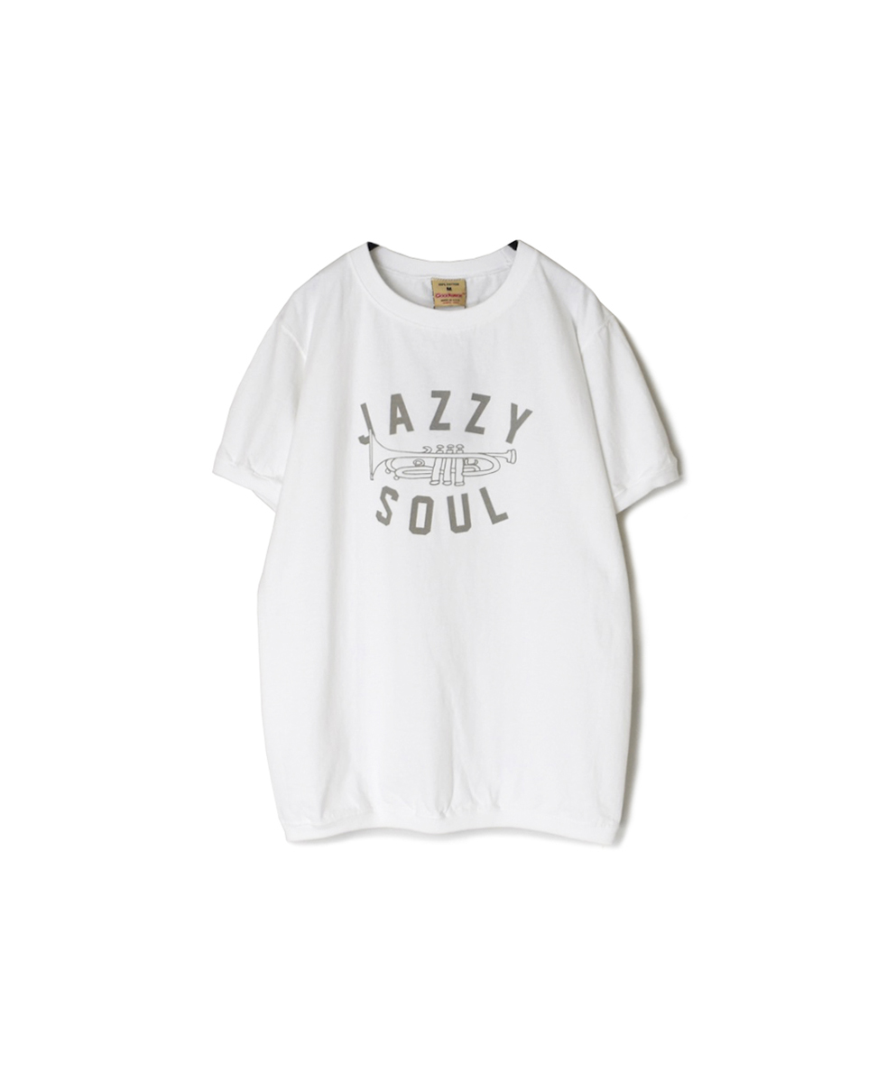 NGT9801(Tシャツ) 2094 "JAZZY 18" CREW-NECK S/SL TEE CUFF&HEM RIB