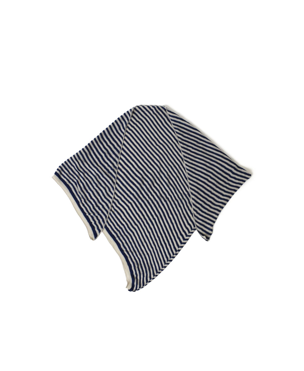 CLNAM2402S(スカーフ) COTTON STRIPE TRIANGLE SCARF