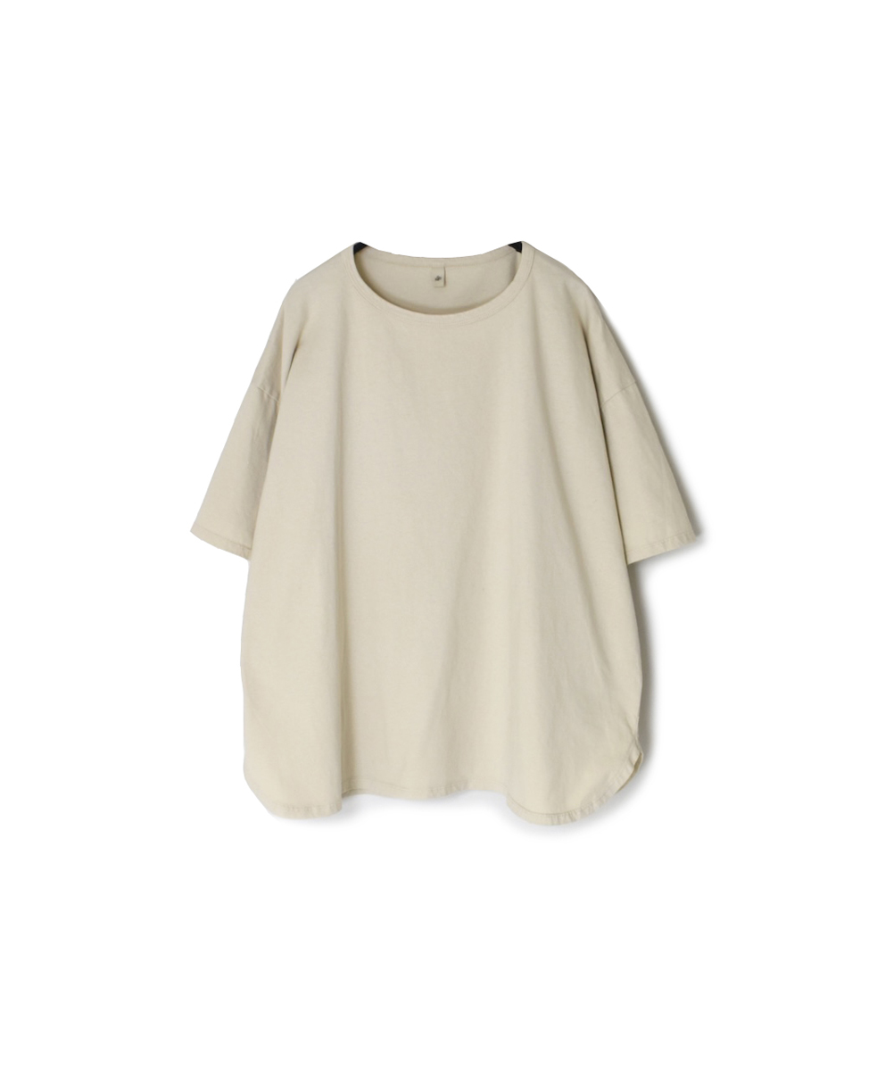 RNMDS2301 (Tシャツ) COTTON JERSEY OVERDYE CREW-NECK T-SHIRT