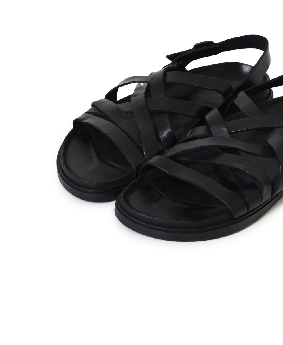 ENMDS2403(シューズ) MESH SANDAL WITH HEEL STRAP