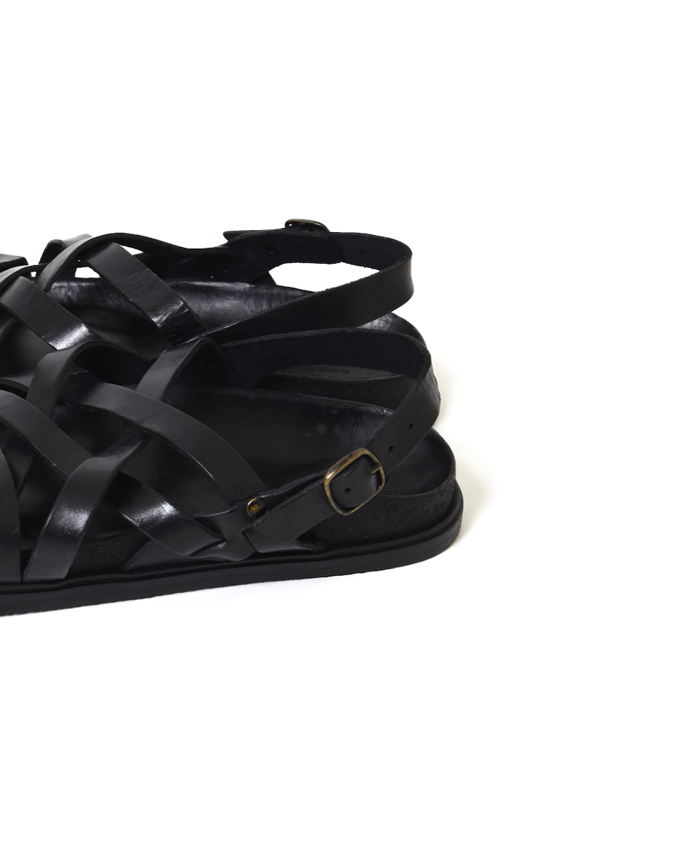 ENMDS2403(シューズ) MESH SANDAL WITH HEEL STRAP