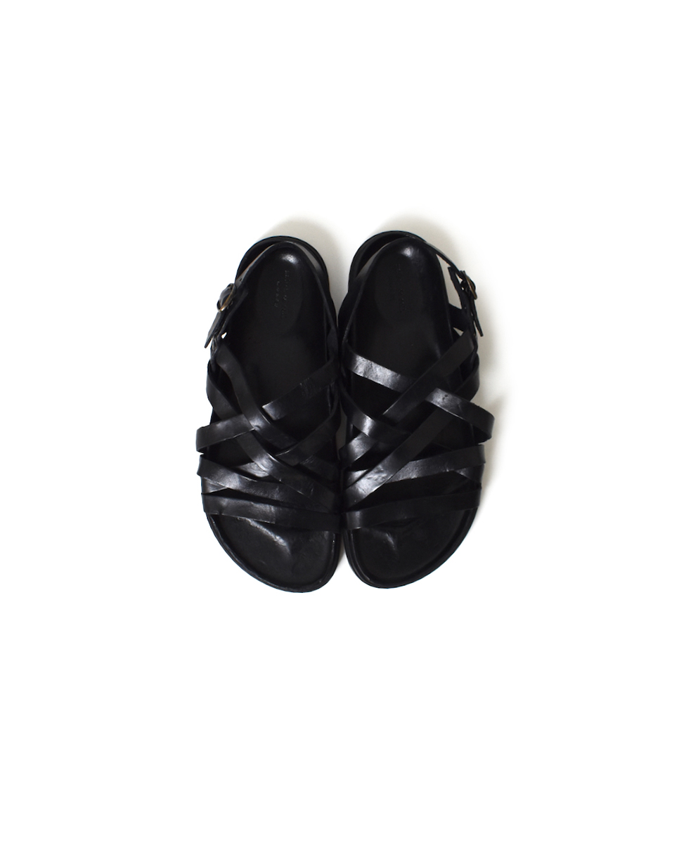 ENMDS2403(シューズ) MESH SANDAL WITH HEEL STRAP