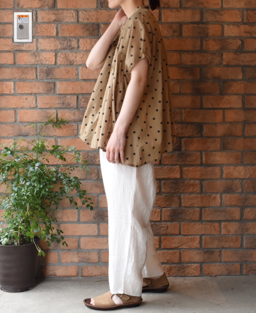 ●INSL24206 (パンツ) 60s LINEN PLAIN EASY PANTS