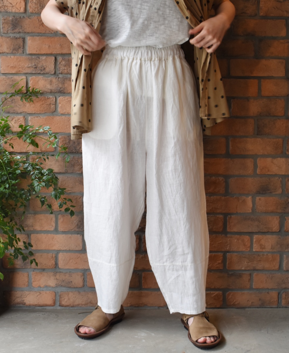 ●INSL24206 (パンツ) 60s LINEN PLAIN EASY PANTS