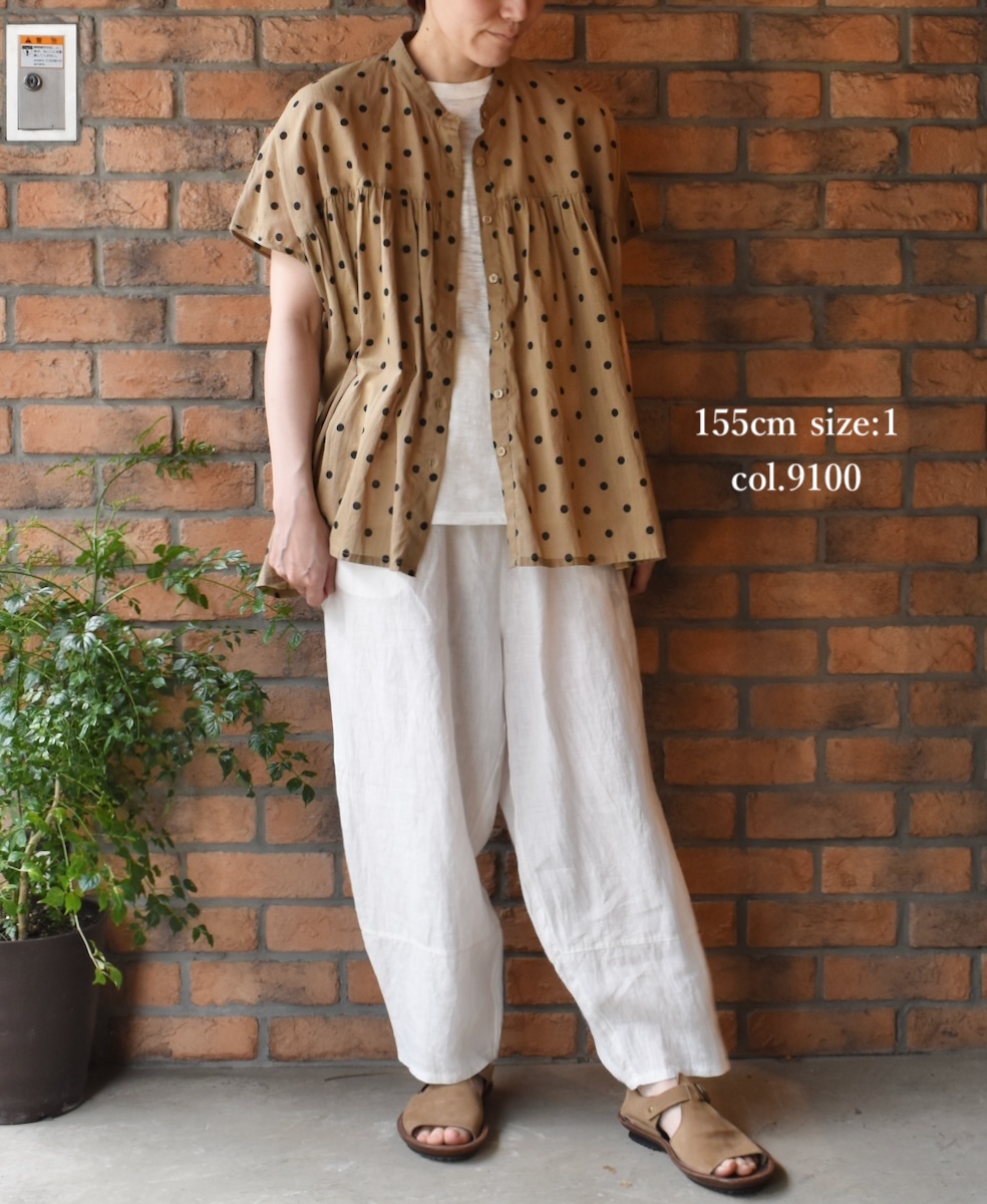 ●INSL24206 (パンツ) 60s LINEN PLAIN EASY PANTS