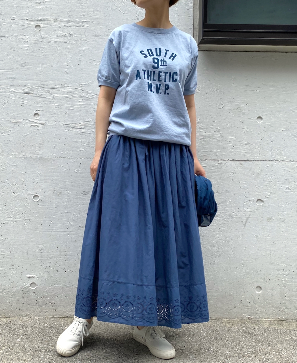 NGT9801(Tシャツ) 2724 "SOUTH 9TH"CREW-NECK S/SL TEE CUFF&HEM RIB